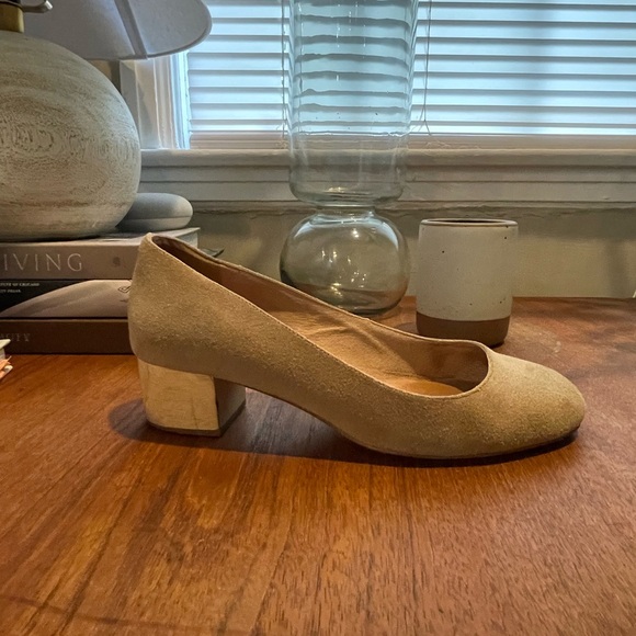 Madewell Tan Ella Pumps - Size 7.5 - Picture 3 of 7